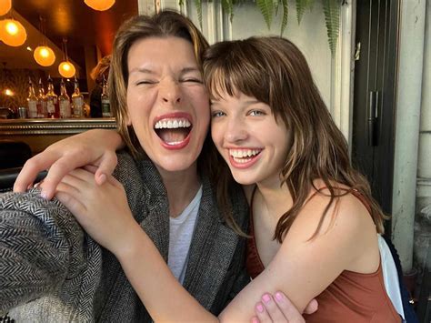 milla jovovich young|milla jovovich children.